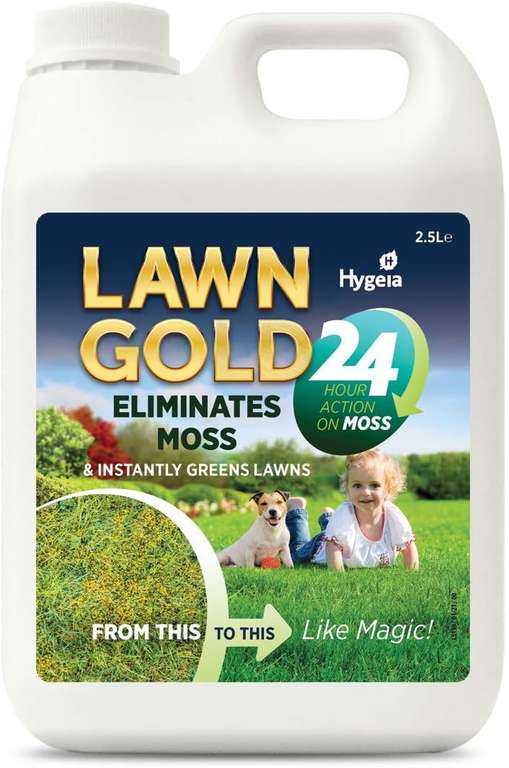 24 Overnight Moss Remover & Fertilizer 1 Litre