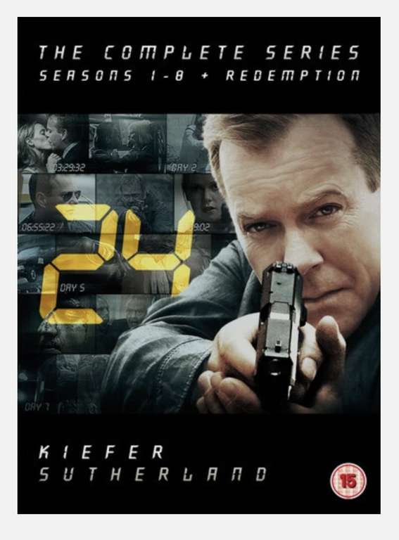 24: The Complete Series - Seasons 1-8 and Redemption DVD - Used Very Good - Sold by musicMagpie Shop