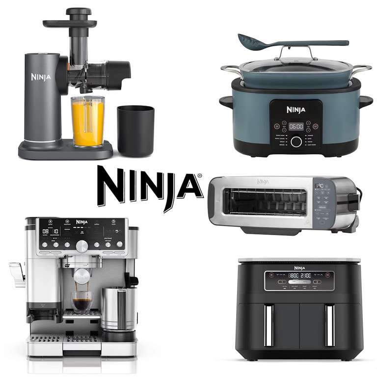 25% off Ninja Refurbished W/Code | E.g. 8L Slow Cooker & MultiCooker MC1001UK / Dual Zone Air Fryer AF200UK - £82.87 | Sold by Ninja Kitchen