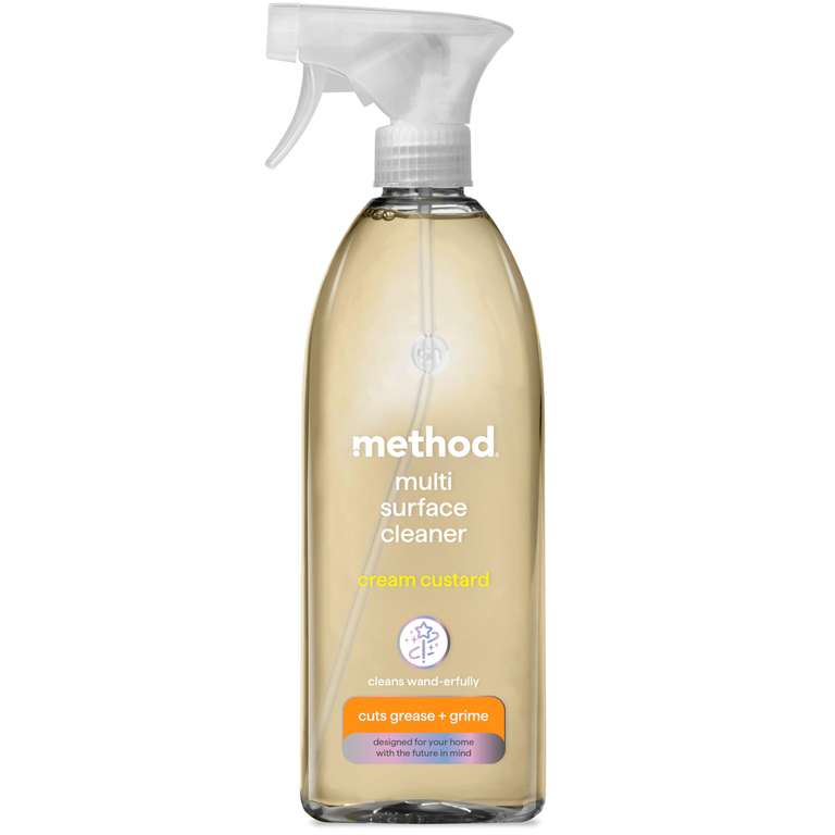 3 x Method All Purpose Cleaner Spray - Cream Custard 828ml (3 for 2 - £2.26 a bottle)
