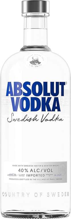 Absolut Original Swedish Vodka, 1L