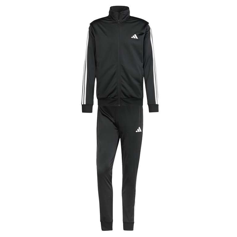 adidas Men's Basic 3-Stripes Tricot Track Suit L