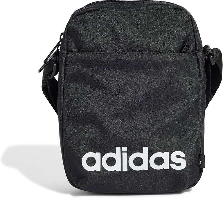 adidas Unisex Linear Organizer Waist Pack Bag - Black / Olive