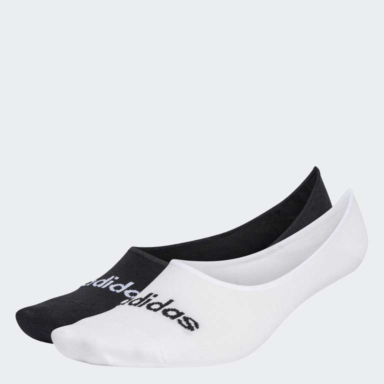 Adidas Unisex T Lin Baller 2p Socks Size 6.5-8