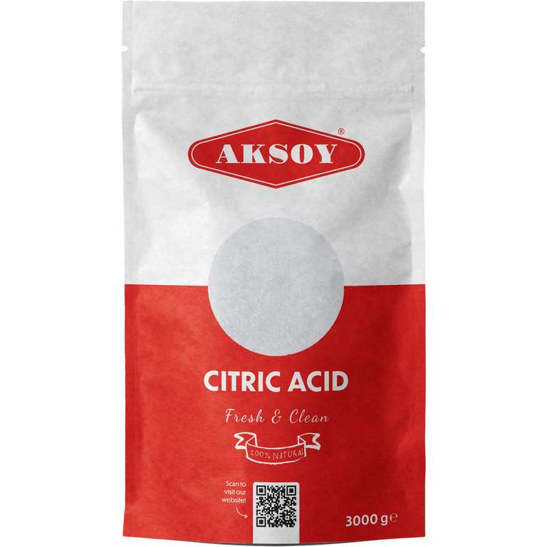 Aksoy Citric Acid Food Grade 3KG