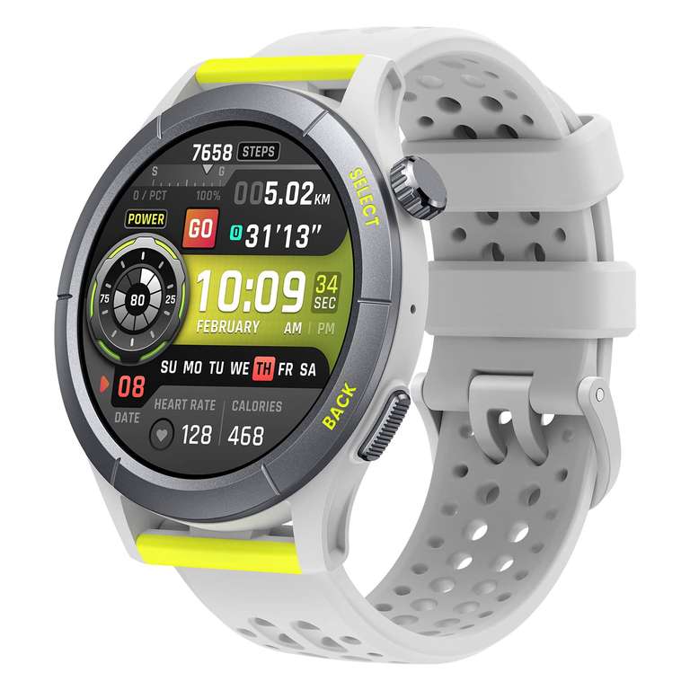 Amazfit Cheetah Smart Watch with Dual-Band GPS, Route Navigation & Offline Maps, Training