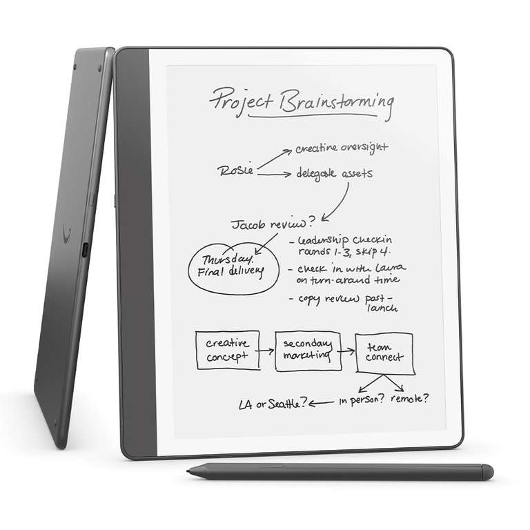 Amazon Kindle Scribe (16 GB) – Includes Premium Pen – Tungsten Grey - 32gb £274.99/64gb £304.99