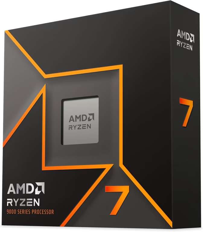 AMD Ryzen 7 9700X L3=32M 3.8GHz 8-Core 16-Thread CPU (With Code) - Sold by UK Tech Authorized Store