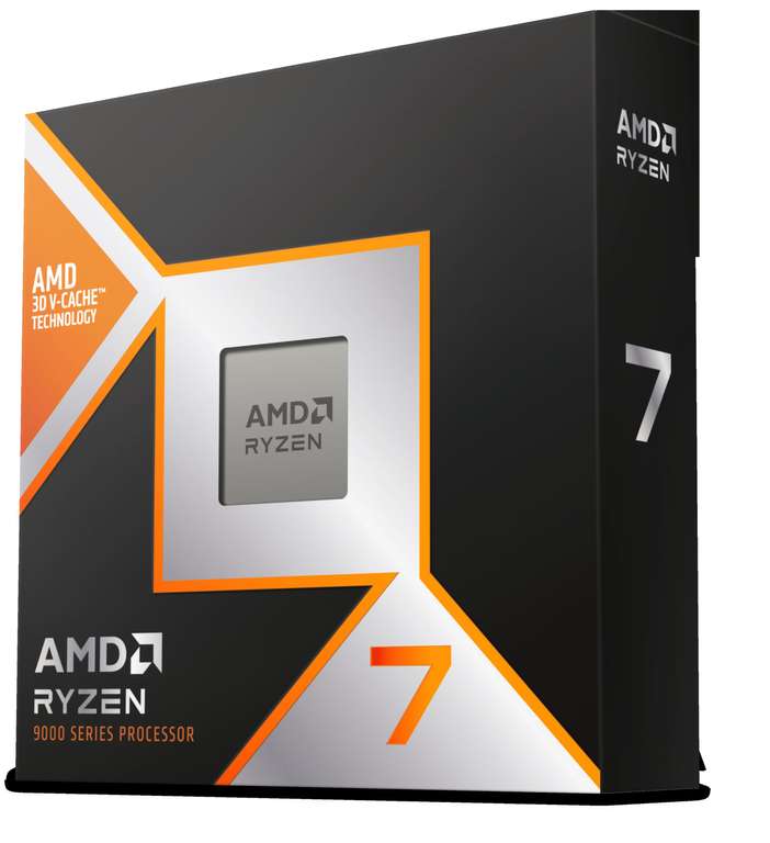 AMD Ryzen 7 9800X3D 8-Core 16-Thread Processor 4.7GHz (with code & PayPal discount) UK Tech Authorized Store Store