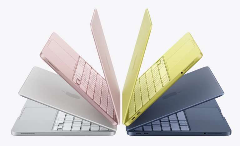 Apple 13-inch MacBook Neo (2026) 8GB 256GB SSD Blush/Silver/Citrus/Indigo / 512GB £634.99 with code at Kass Tech
