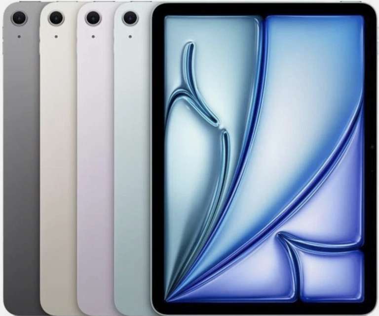 Apple iPad Air 7 11" M3 2025 128GB - All Colours - Refurbished Good - With Code Sold by Loop Mobile