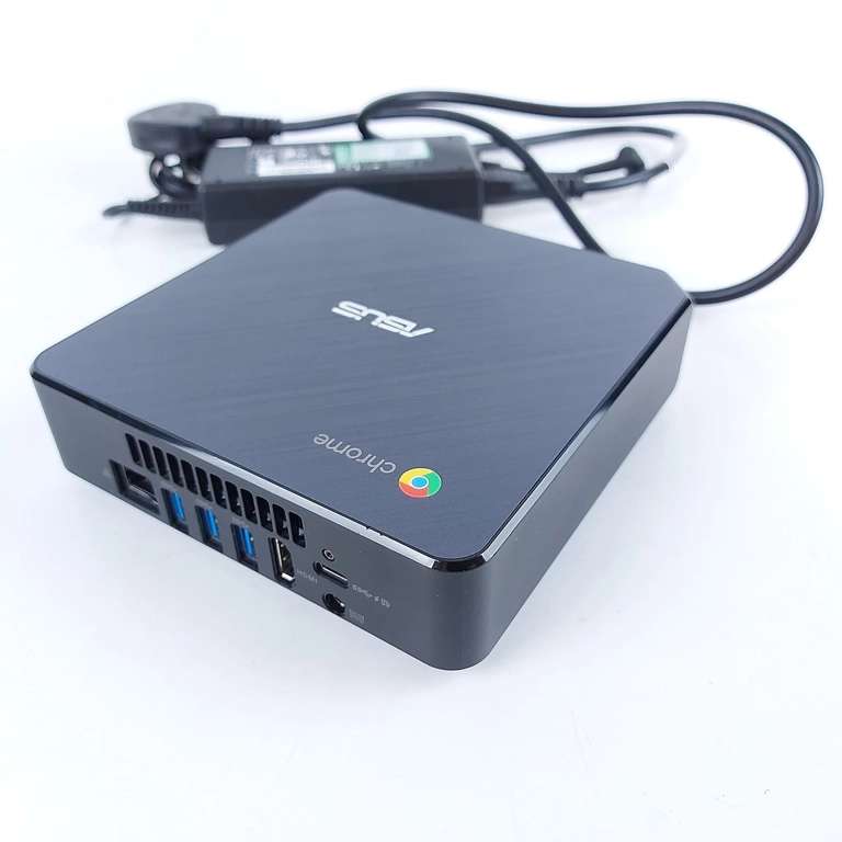 ASUS Chromebox 3 i7-8550U Compact Mini PC Desktop 8GB RAM 128GB NVMe ChromeOS - Refurbished - Sold by The Edinburgh Remakery