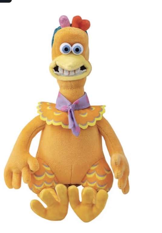 Aurora, 61553, Chicken Run Molly 10In, Soft Toy, Orange