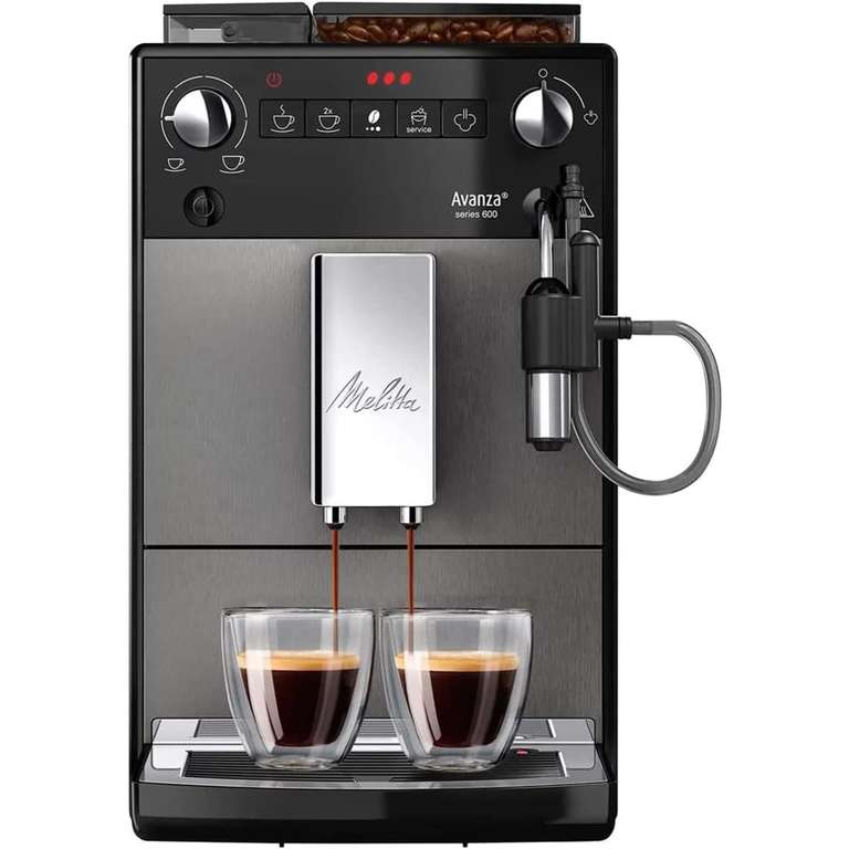 Melitta Avanza Mystic Coffee Machine Titan Black F27/0-100