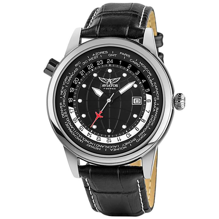 Aviator Horloge F-Series Watch AVW6975G354, Black