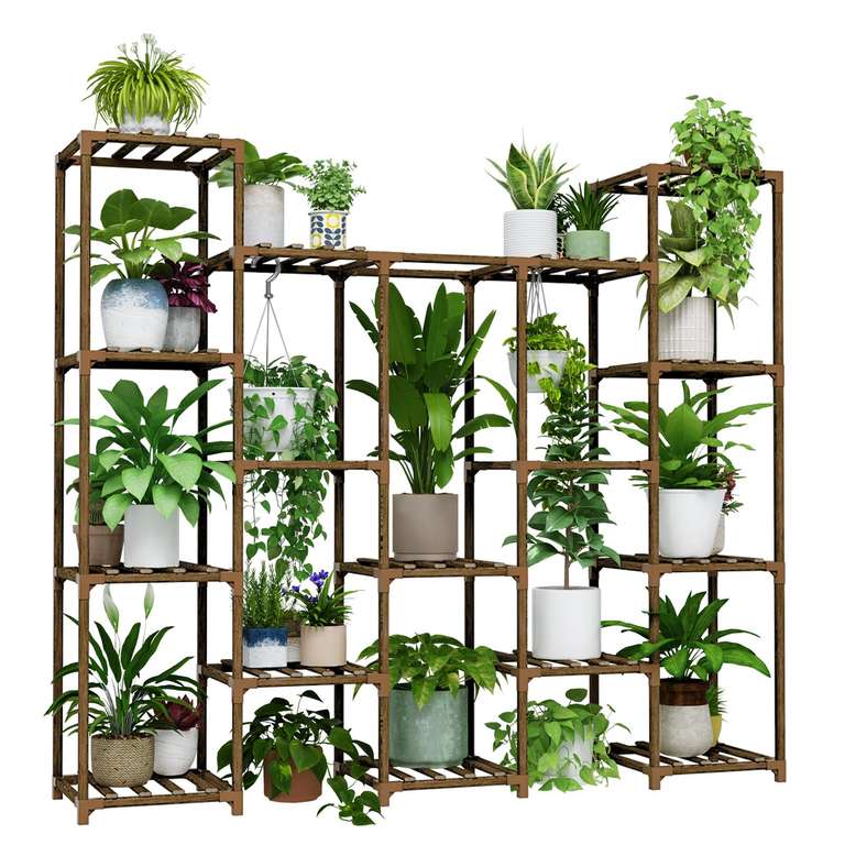 Bamworld Plant Stands Indoor Wooden Plant Stand. Sold by Bamworld FBA
