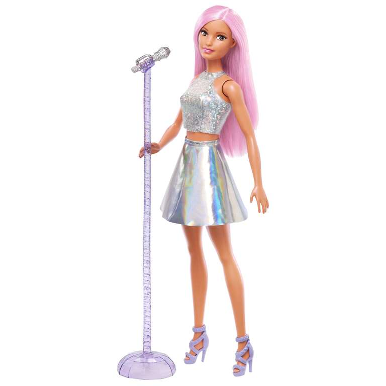 Barbie Pop Star Doll with Microphone