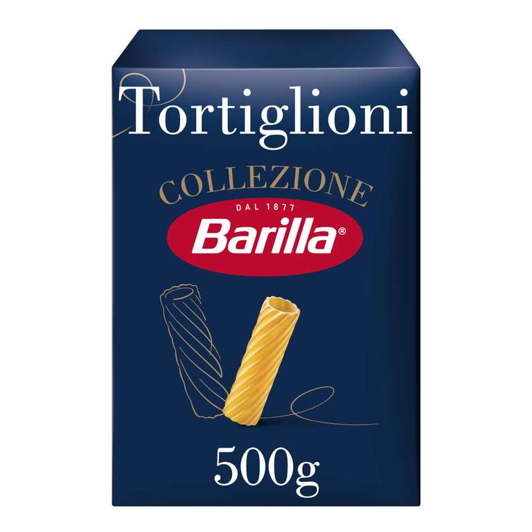 Barilla Tortiglioni Pasta 500g - 95p / 85p S&S