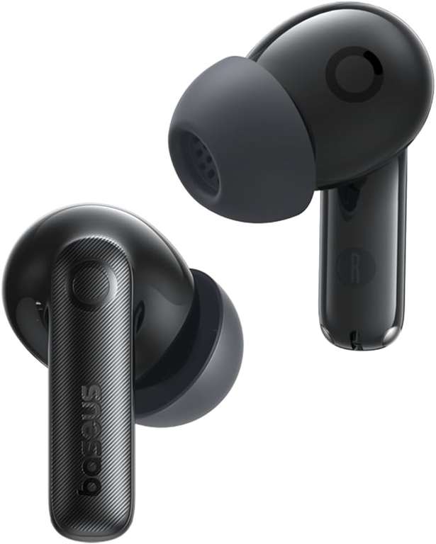 Baseus Bass EP10 Pro Noise Cancelling Wireless Earbuds, -50dB ANC, LDAC, 55Hr Playtime, Bluetooth 6, Multipoint | Sold By Baseus / FBA