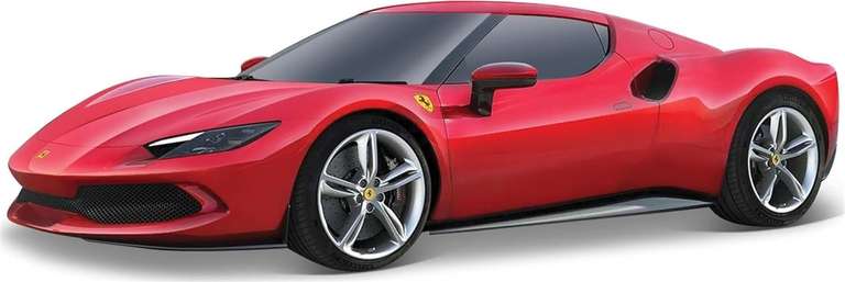 Bburago Ferrari 296 GTB R&P - Realistic 1:43 Scale Model Car, Officially Licensed by Ferrari
