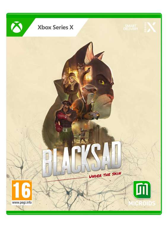 Blacksad: Under the Skin - Xbox Series X @ TheGamery / FBA
