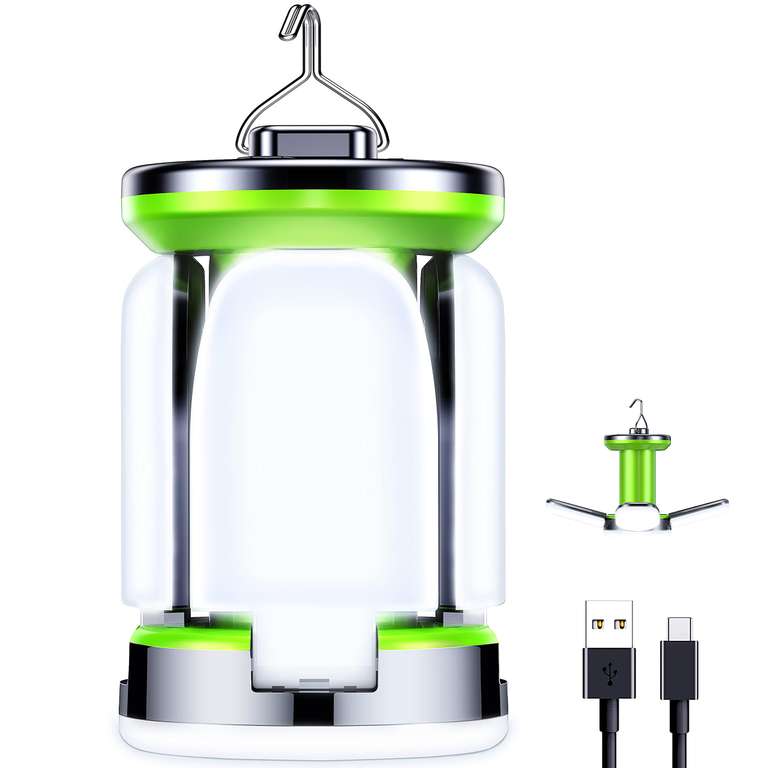 Blukar Rechargeable 2000 Lumen Ultra Bright Camping Lights Lamp - Sold by Flying-Store FBA