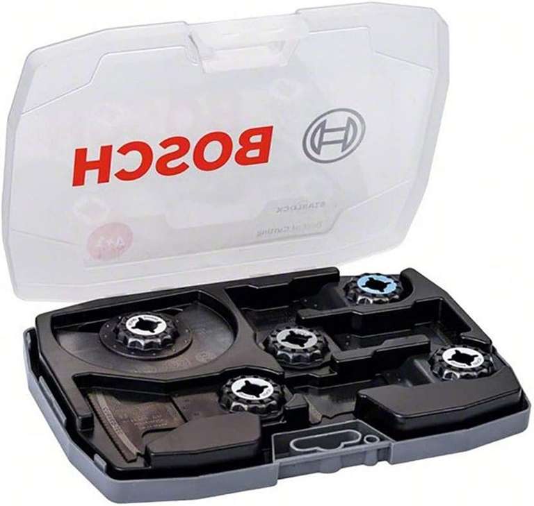 Bosch 5-piece Starlock Tungsten Carbide Plunge-Cutting Blade/Segment Saw Blade Set