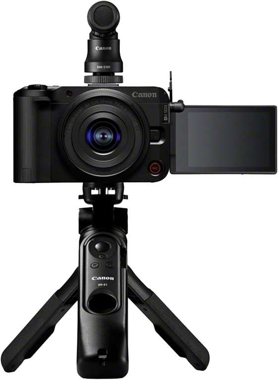 Canon EOS R50 V Content Creator Kit - Vlogging Camera Compatible with Canon RF Lens