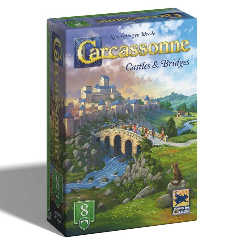 Carcassonne: Castles & Bridges Expansion 8 / Messenger & Mayor Expansion 5 Board Game - £10.45