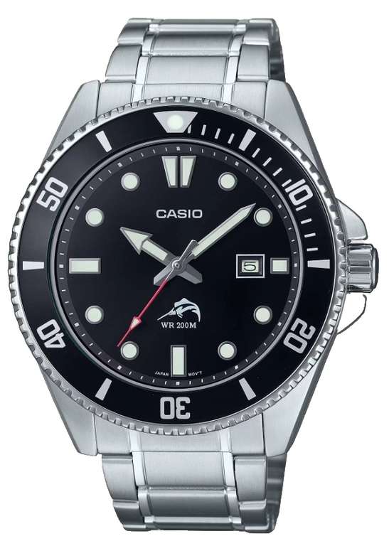 Casio Duro Marlin Steel Strap Dive Men's Watch