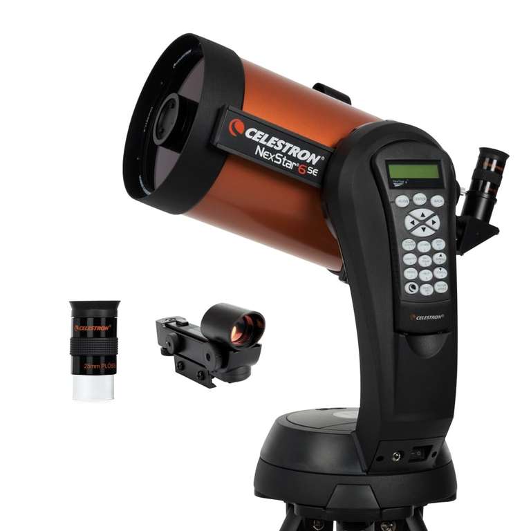 Celestron 11068 NexStar 6SE Computerised Schmidt-Cassegrain Telescope with Fully Automated Mount, SkyAlign Technology and XLT Coating,