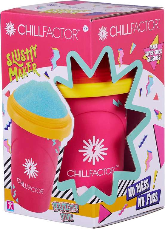 Chill Factor Color Shock Slushy Maker Perfectly Pink