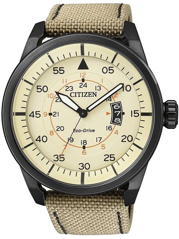Citizen AW1365-19P Aviator Eco-Drive Men's 45 mm 10 ATM Watch via Amazon EU