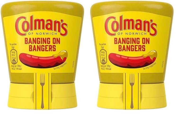 Colman's Original English Mustard, 150g (Pack of 2)