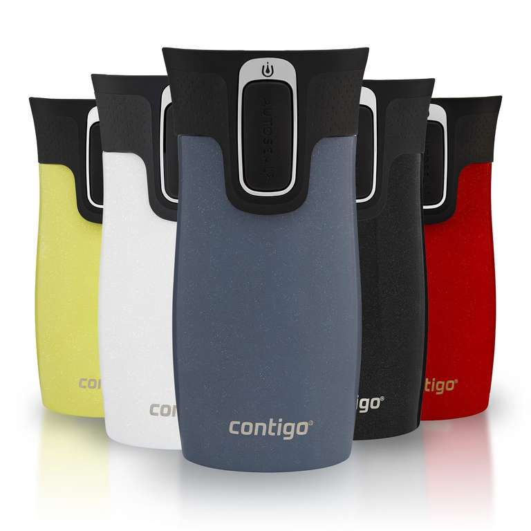 Contigo West Loop Mini Autoseal Travel Mug | Stainless Steel Thermal Mug | Vacuum Flask |Easy-Clean Lid | 300 ml