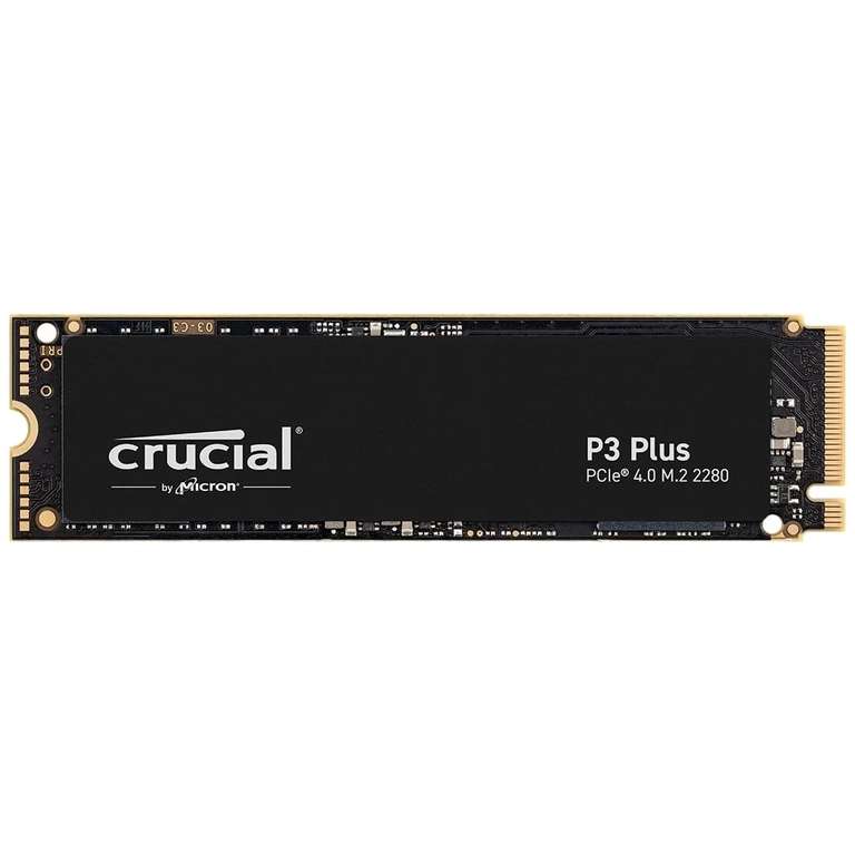 Crucial P3 Plus 4TB M.2 NVMe SSD PCIe Gen4 (Used) - With Code - Sold by STOCS UK