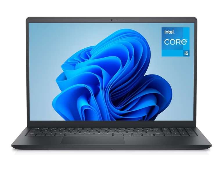 Dell 15 Laptop DC15250, 15.6" FHD 120Hz Anti-Glare, Intel Core i5-1334U, 16GB RAM, 512GB SSD,Windows 11 Home, QWERTY UK, Carbon Black