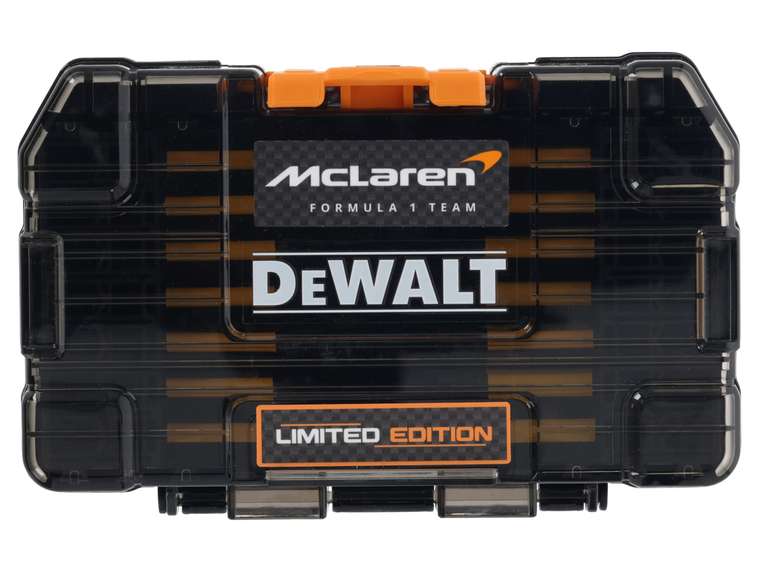DEWALT 28 Piece McLaren FLEXTORQ Screwdriving Set - Supplied in a Tough CASE+