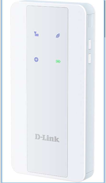D-Link F518 5G NR AX1800 Wi-Fi 6 Mobile Hotspot – Portable 5G Router with Power Bank Function, Huge 8000 mAh All-Day Battery