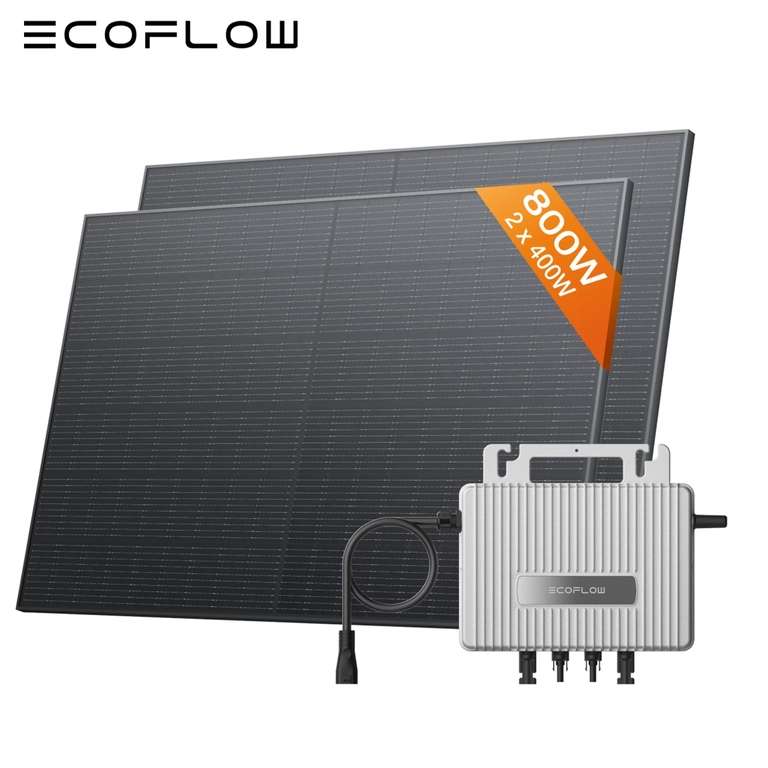 EcoFlow Stream 800W Micro Inverter 800W PV Panel Grid Tied Balcony Solar System - w/code - sold by EcoFlow Online (UK Mainland)