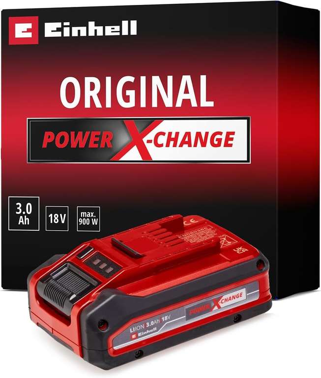 Einhell 18V 3.0Ah Plus Lithium-Ion Battery Power X-Change