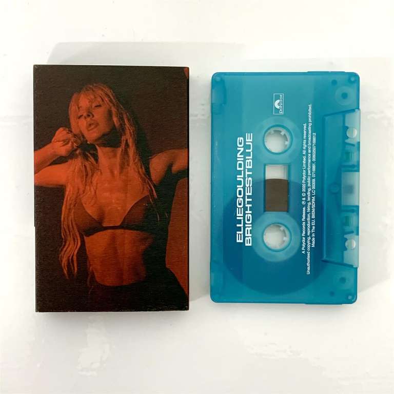 Ellie Goulding - Brightest Blue [Cassette] - Aqua Edition - music (sold by Dig In Records)