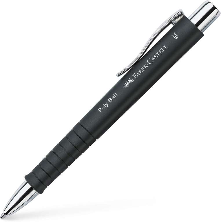 Faber-Castell Poly Ball XB Ballpoint Pen - Black