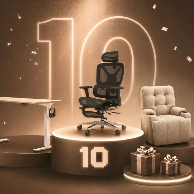 FlexiSpot 10th Brand Anniversary Sale + Extra 5% Off W/Code