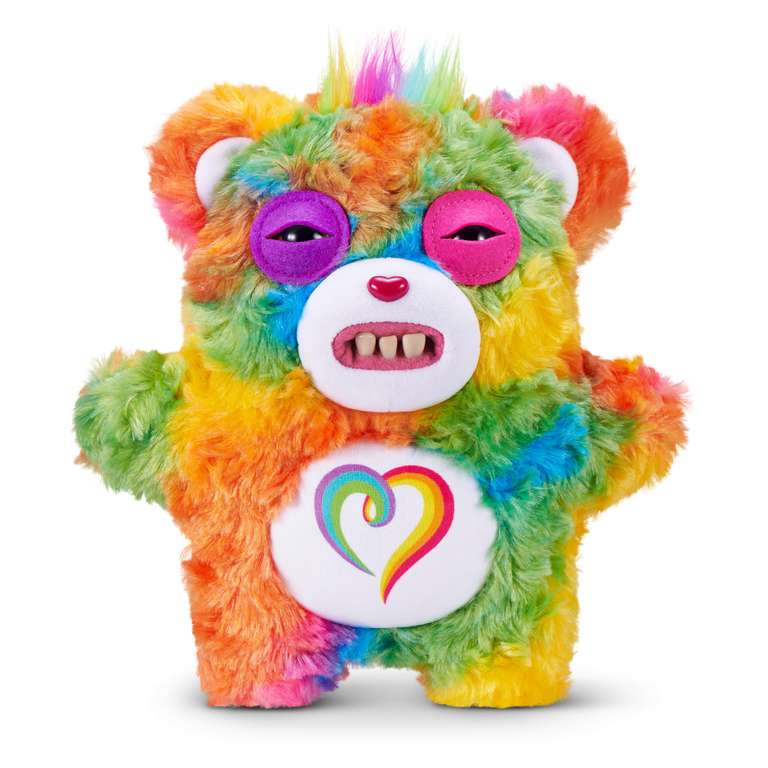 Fuggler Care Bears 9-Inch Plush Toy (Togetherness Bear) by ZURU – Funny Ugly Monster