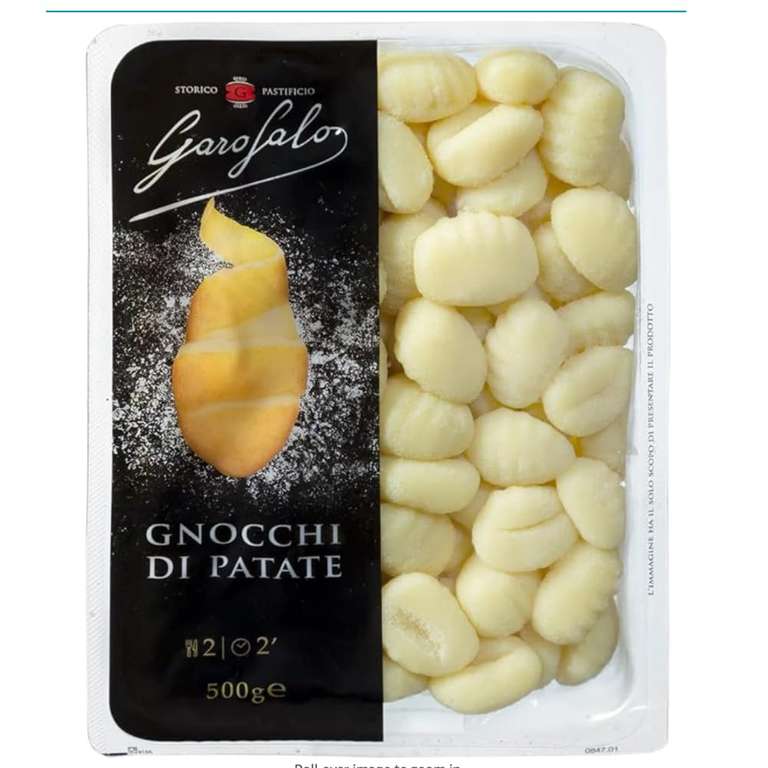 Garofalo Potato Gnocchi, 500g - £4.76 for 4 | £4.42 / £3.74 S&S