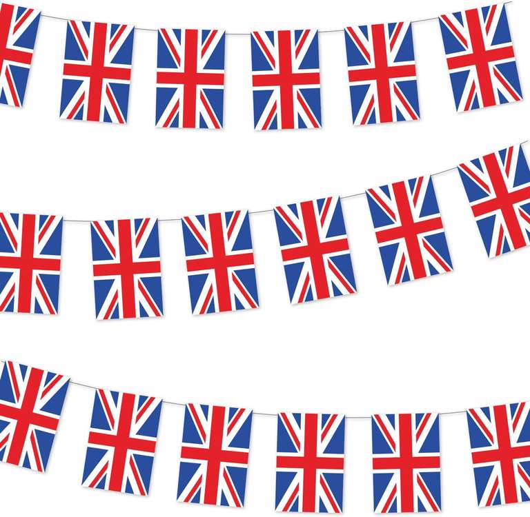 GB Bunting Flag Large 10m