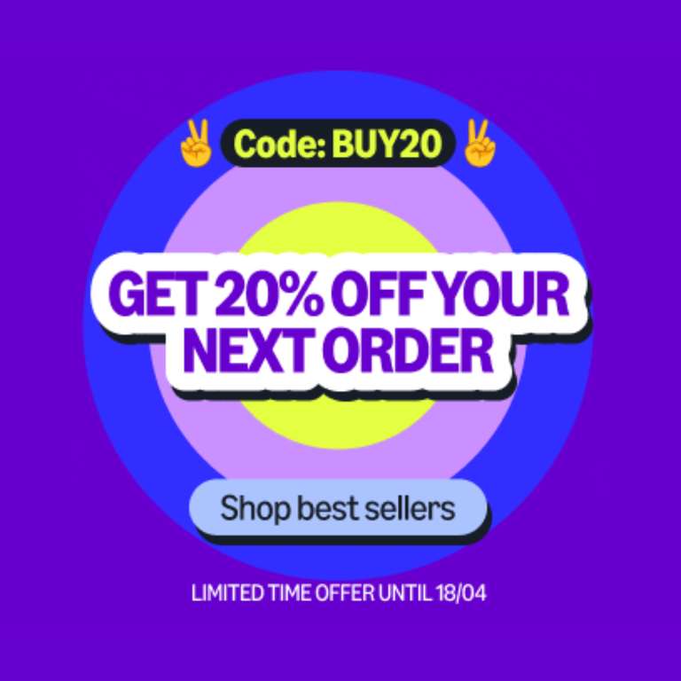 Get 20% off on selected items with code e.g KabelDirekt 3m 60w cable £1.69/ Shoulder Backpack £1.33 @ Amazon Haul