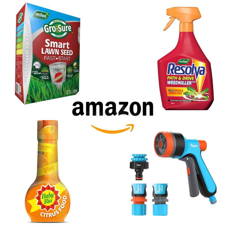 Get 3 For 2 On Gardening Items Stacks With Offers & S&S (including Grass Seed, Plant Food, Weed Killer, Hoses & More) Mix & Match