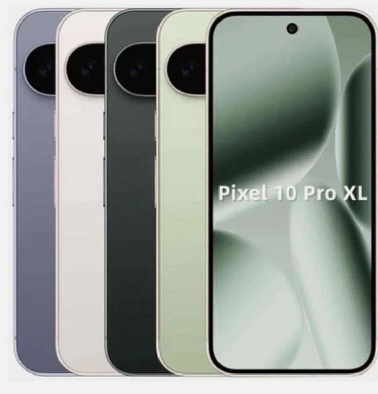 Google Pixel 10 Pro XL 256GB 5G Unlocked - Black/ Porcelain- Refurbished Excellent A+ - With Codes - Sold By Handtec